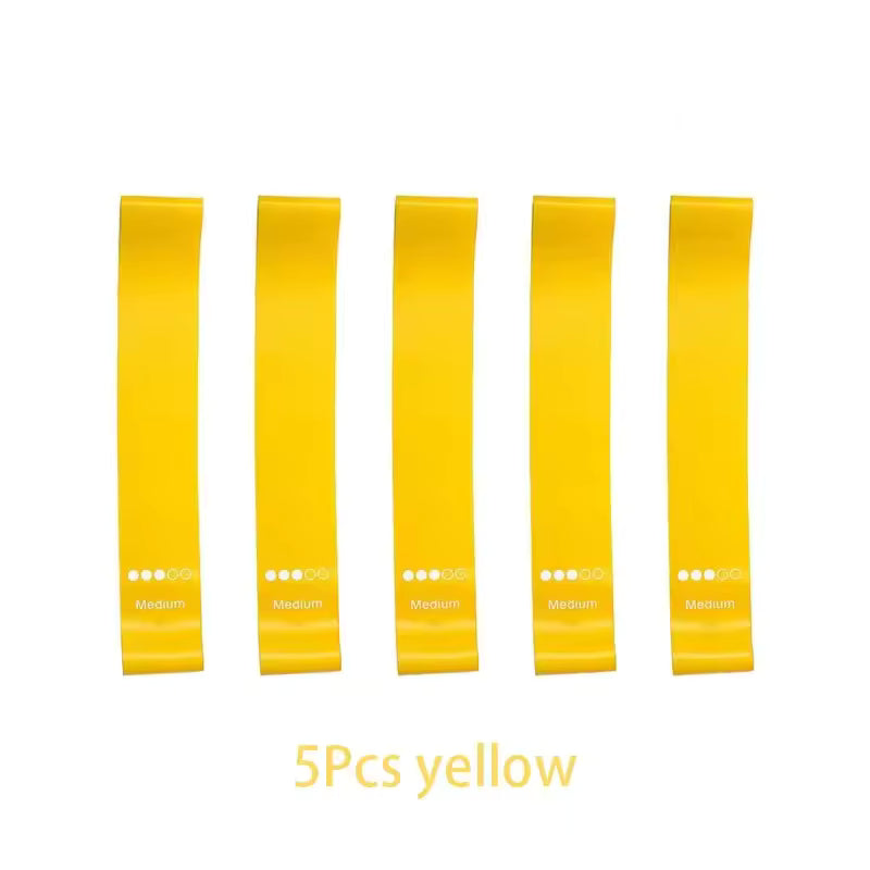 5Pcs Tpe Resistance Bands