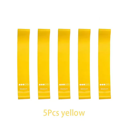 5Pcs Tpe Resistance Bands