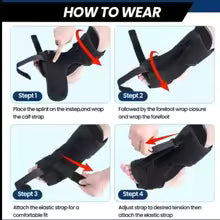 1PC Plantar Fasciitis Night Splint Adjustable Ankle Brace