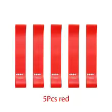 5Pcs Tpe Resistance Bands